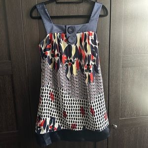 Vintage Retro Mod Pattern Sequin Dress
